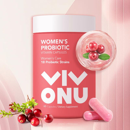 Cápsulas Probióticas Vaginales VIVONU Para Regular pH De Mujeres
