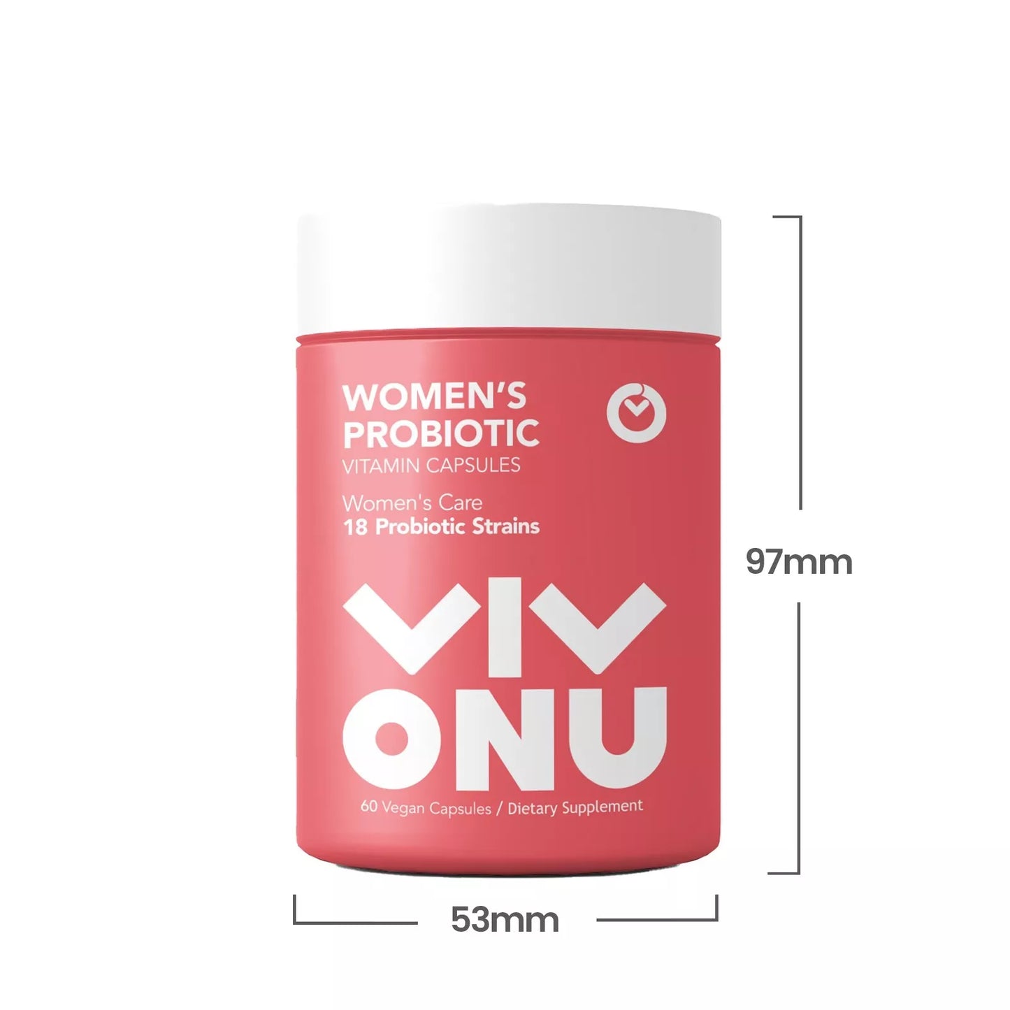 Cápsulas Probióticas Vaginales VIVONU Para Regular pH De Mujeres